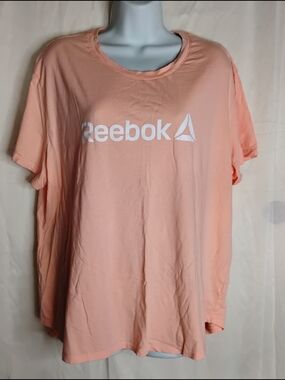 Reebok Peach Logo T-Shirt